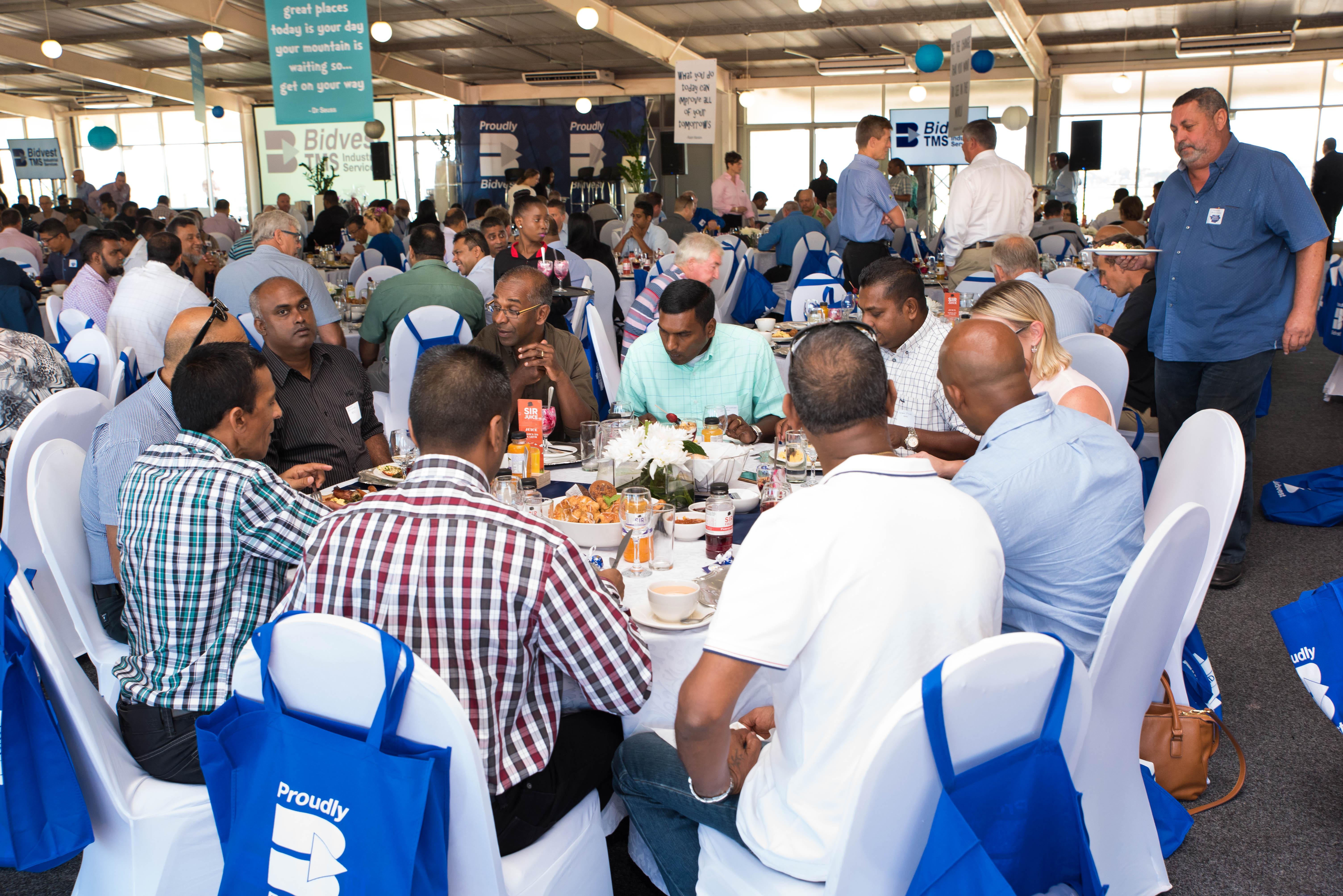 Networking over breakfast