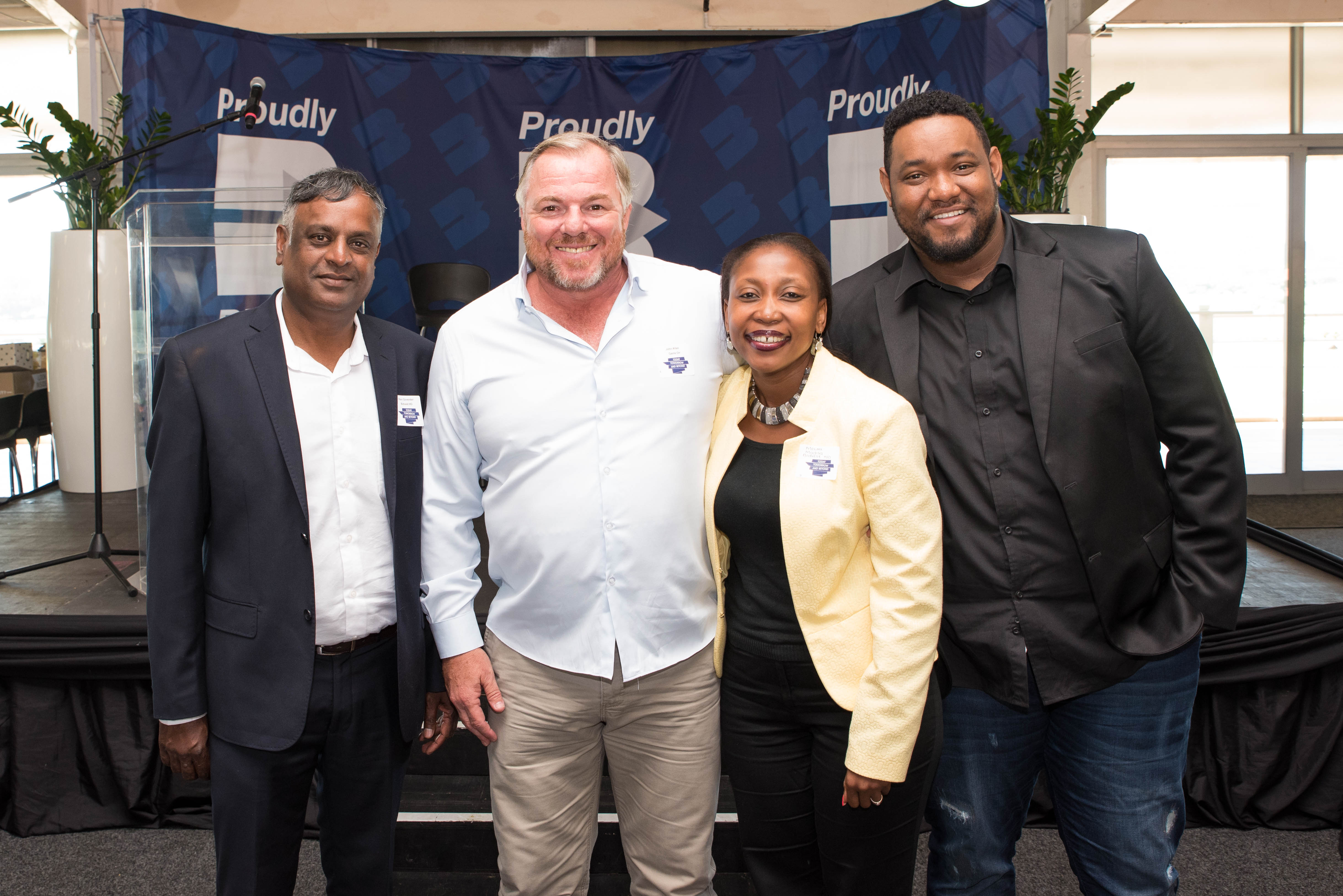 Ravi Govender, John Allan, Mpumi Madisa & Carvin H Goldstone